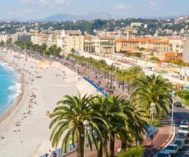 Levné lety na trase Vídeň - Nice