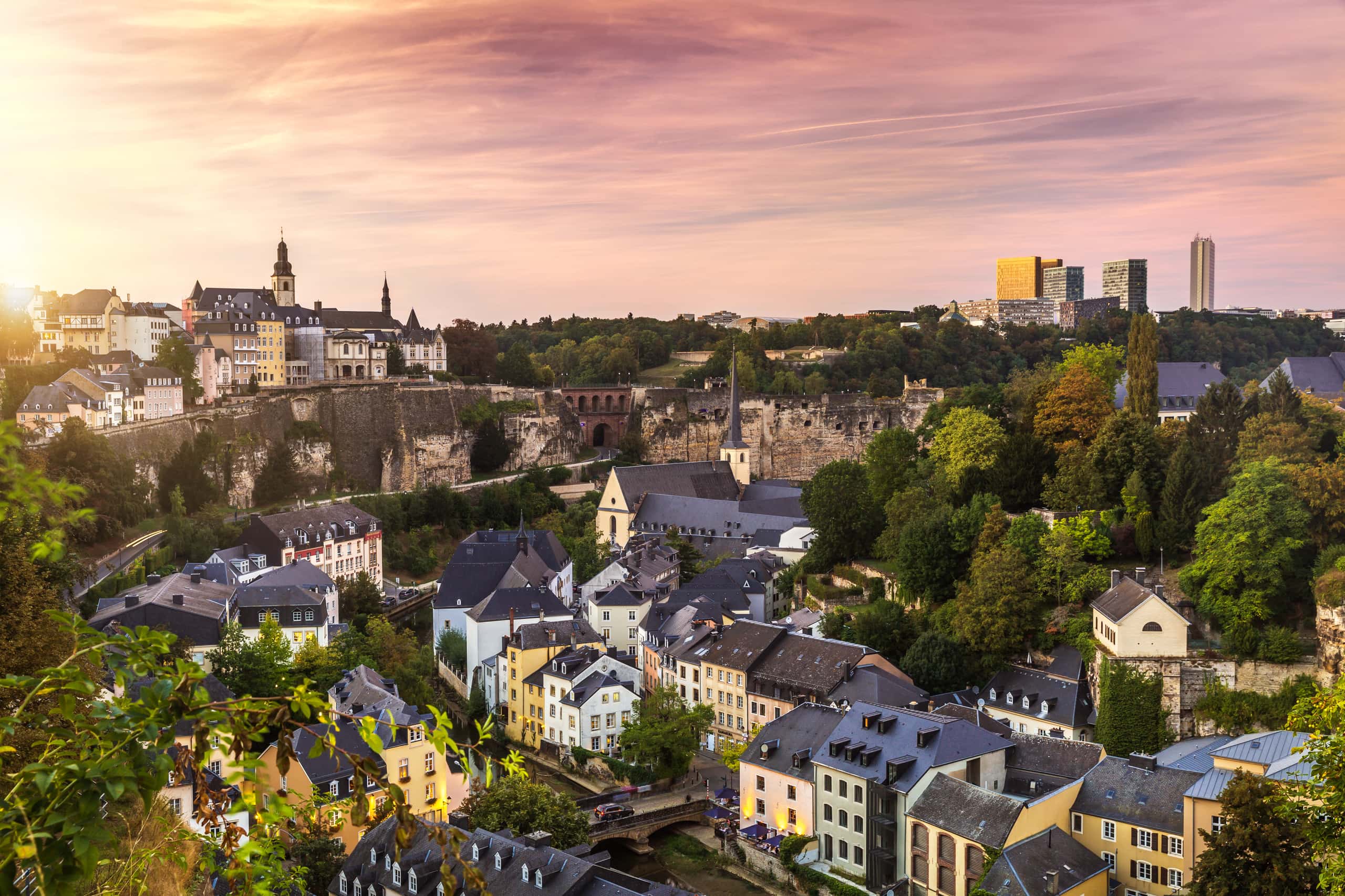 Cheap flights from Vienna to Luxembourg City from £58