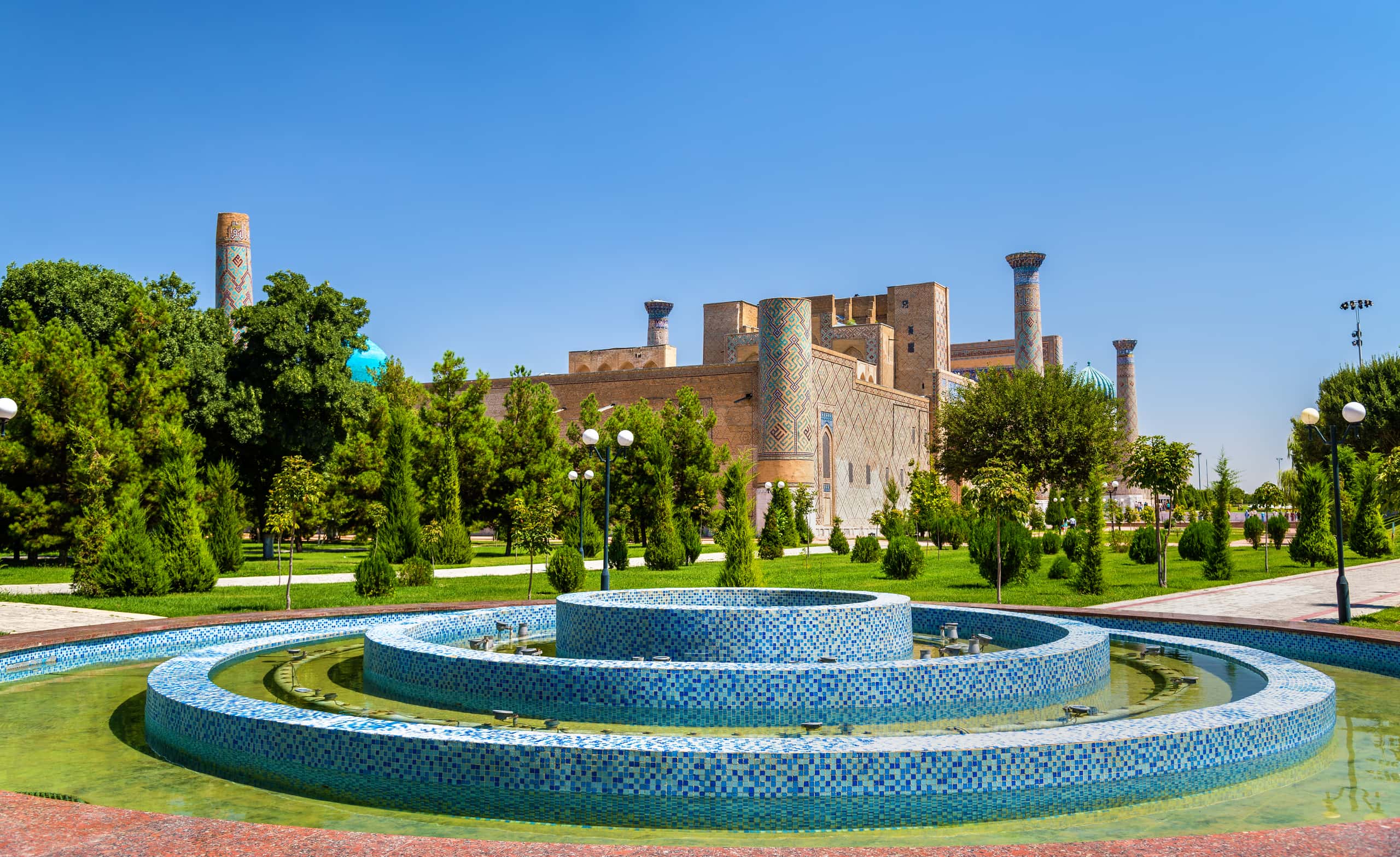 Cheap flights from Larnaca to Samarkand from £153