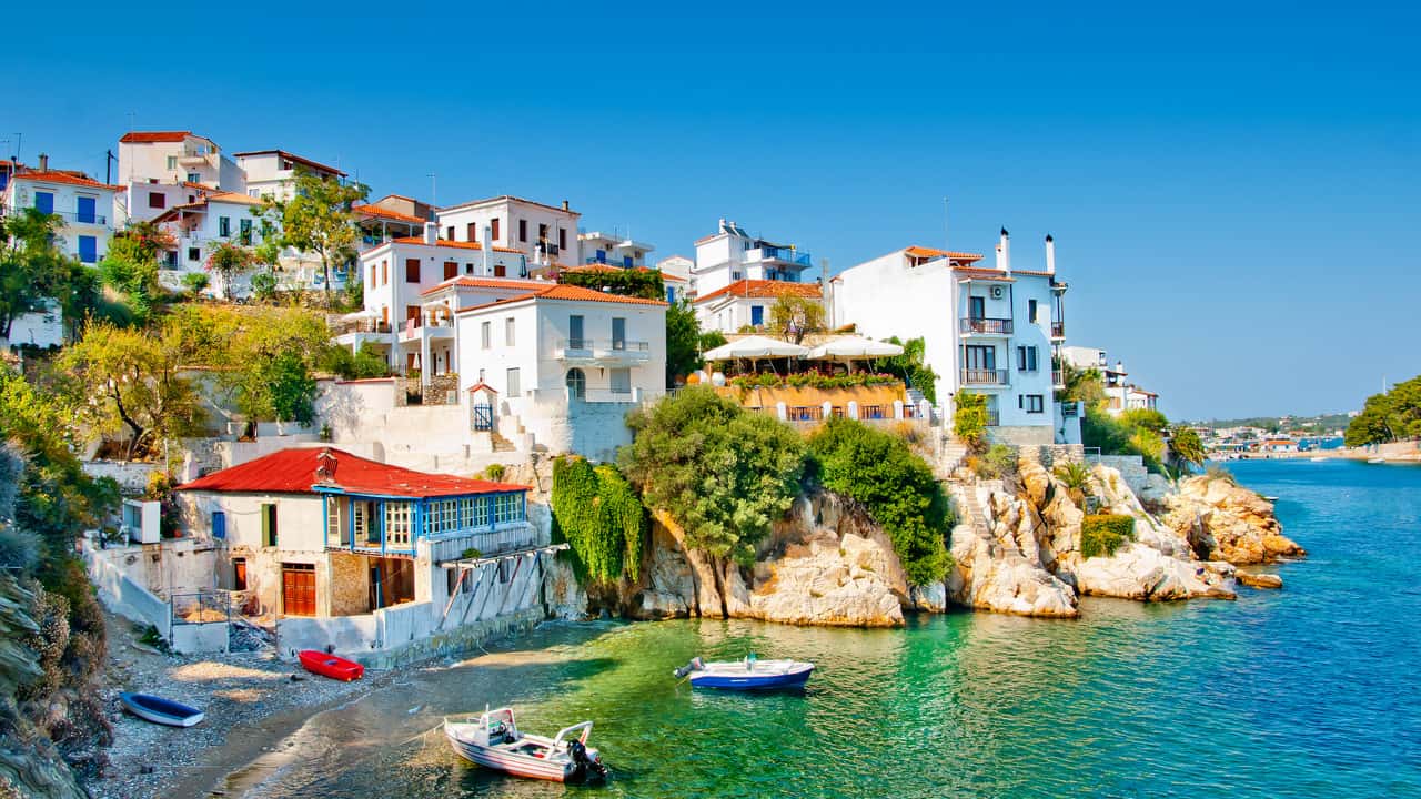 Cheap flights from London to Skiathos from £52