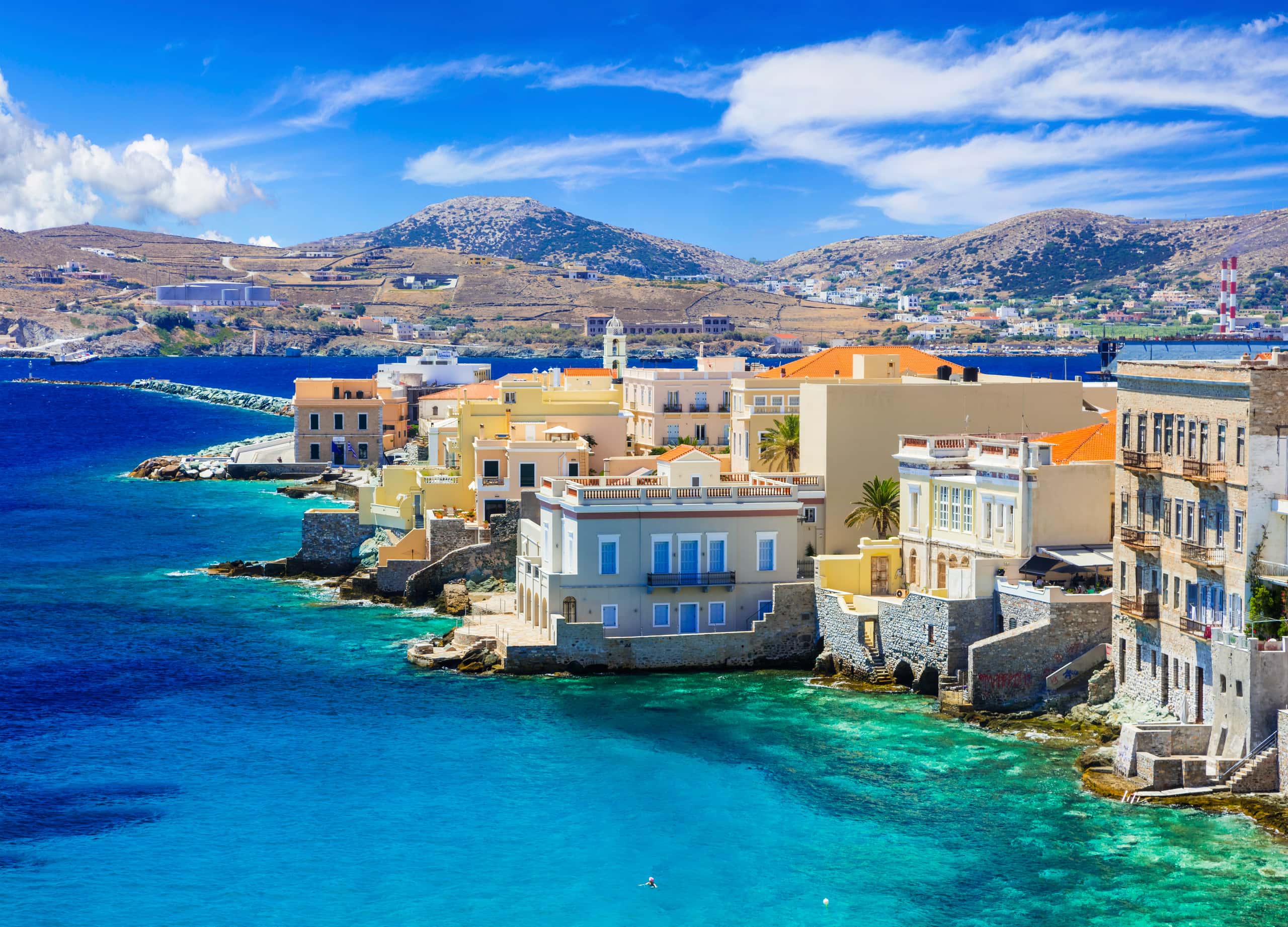 Vols pas chers depuis Munich vers Syros à partir de 217 €