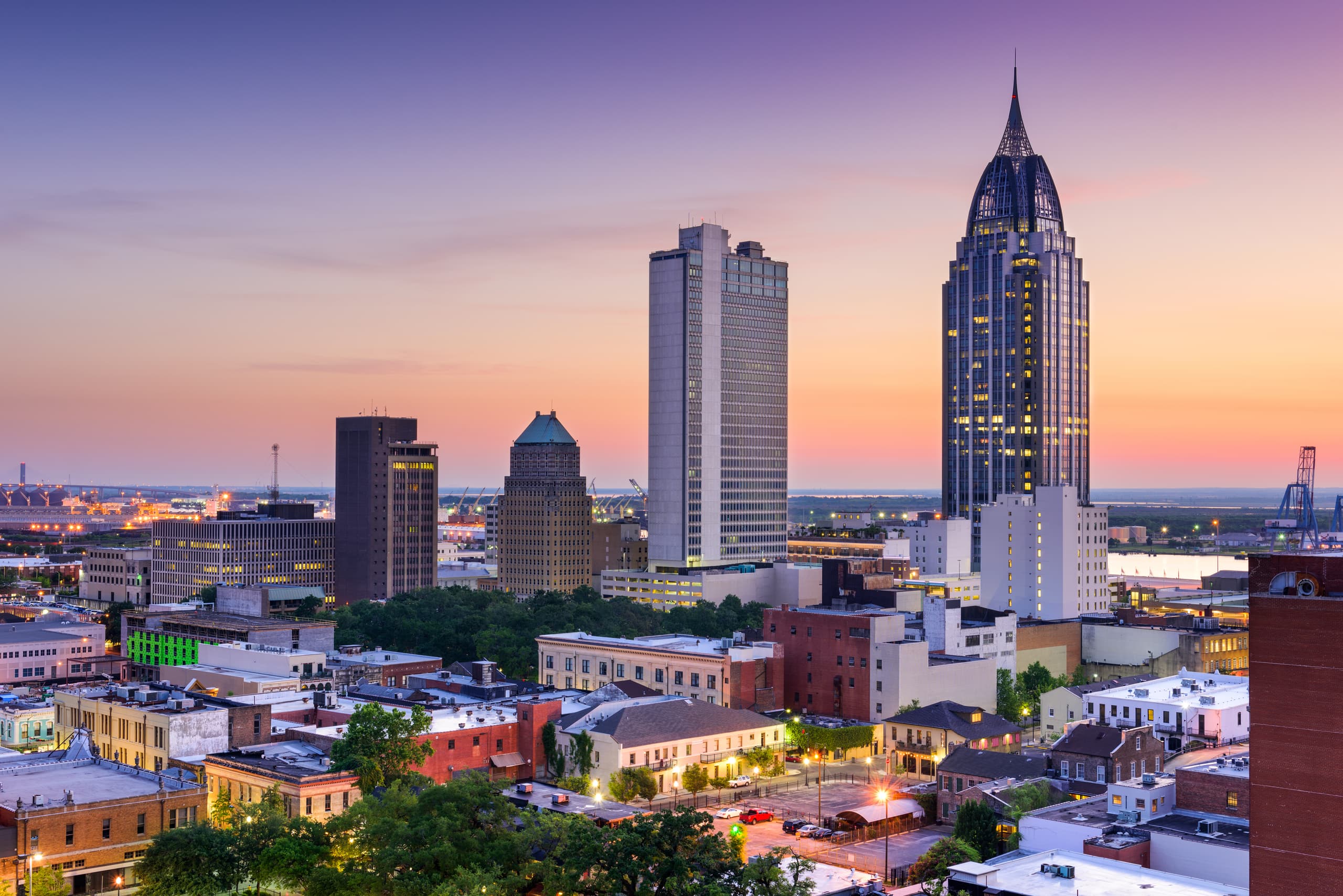 Voli low cost in Alabama, Stati Uniti