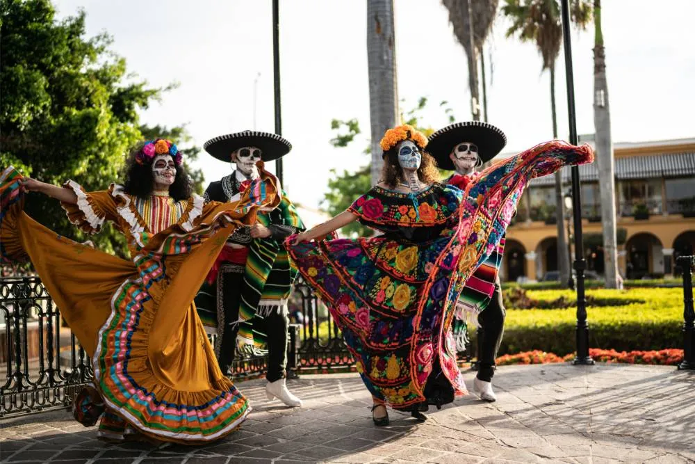 Day of the Dead dancers — Getty Images