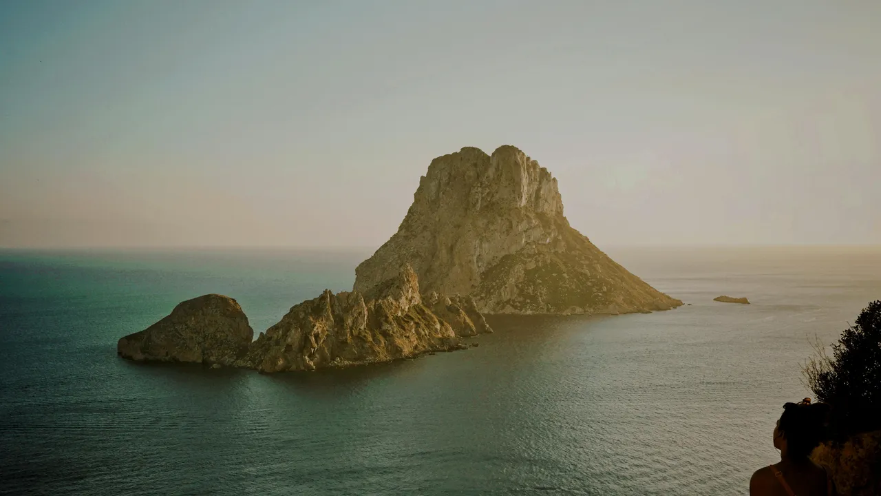 Es Vedrà view at sunset