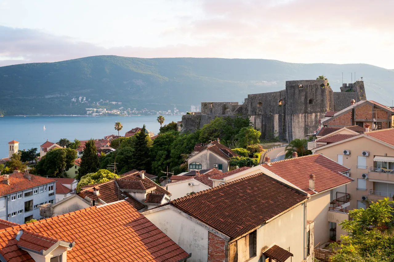 Kanli Kula Fortress, Skyline, Herceg Novi, Montenegro