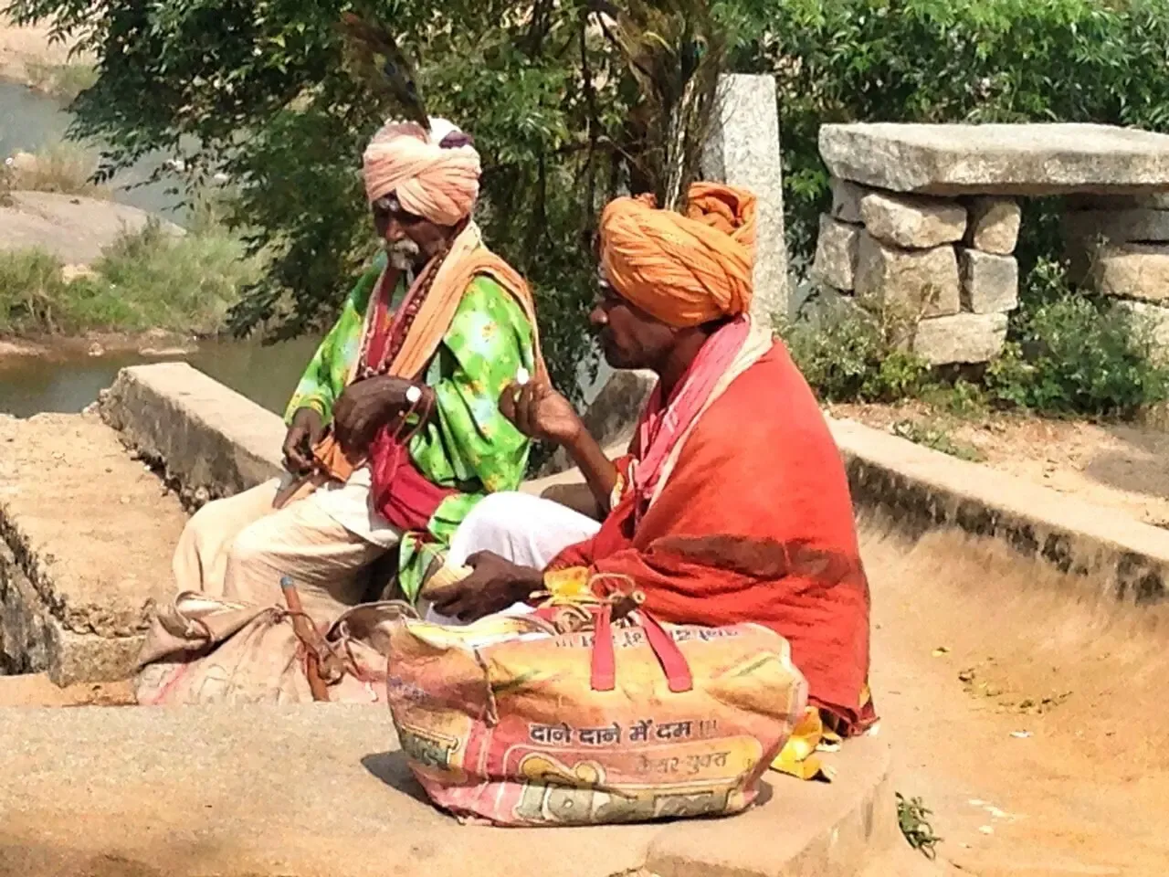 Nothing is a problem in India. Boatmakers are able to build a boat for a few days and send an eight years old child with it by bus — Rachel Jones Hampi