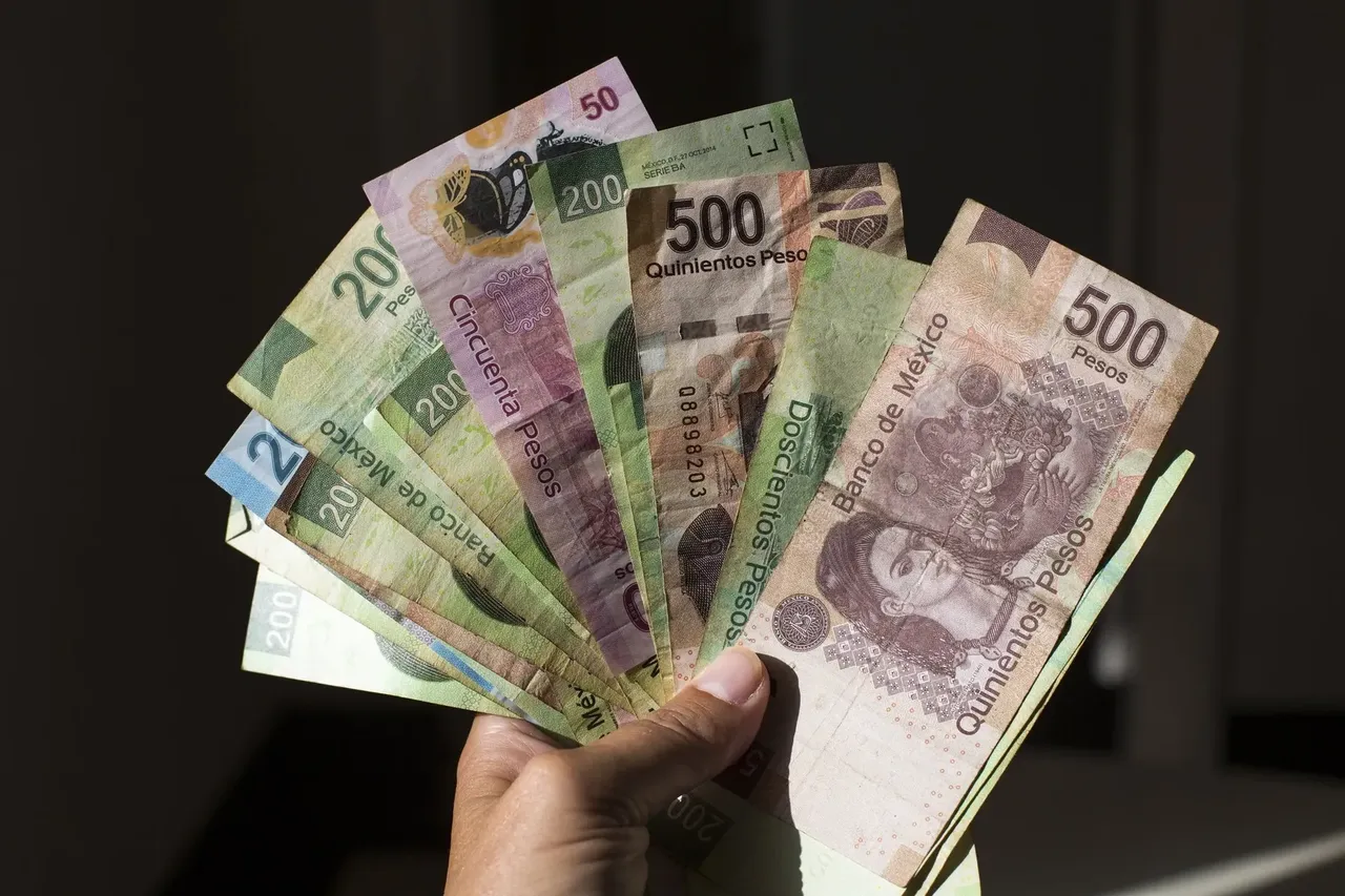mexican currency, pesos money