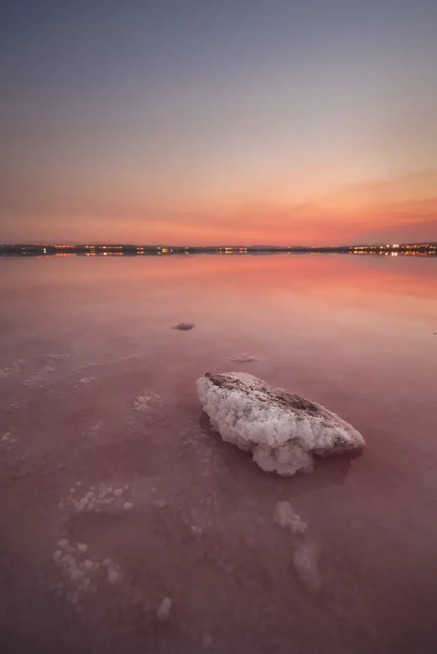 Torrevieja Salt Flat at sunset — Getty Images