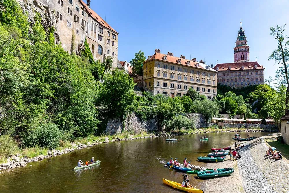 Český Krumlov je městem klasické krásy