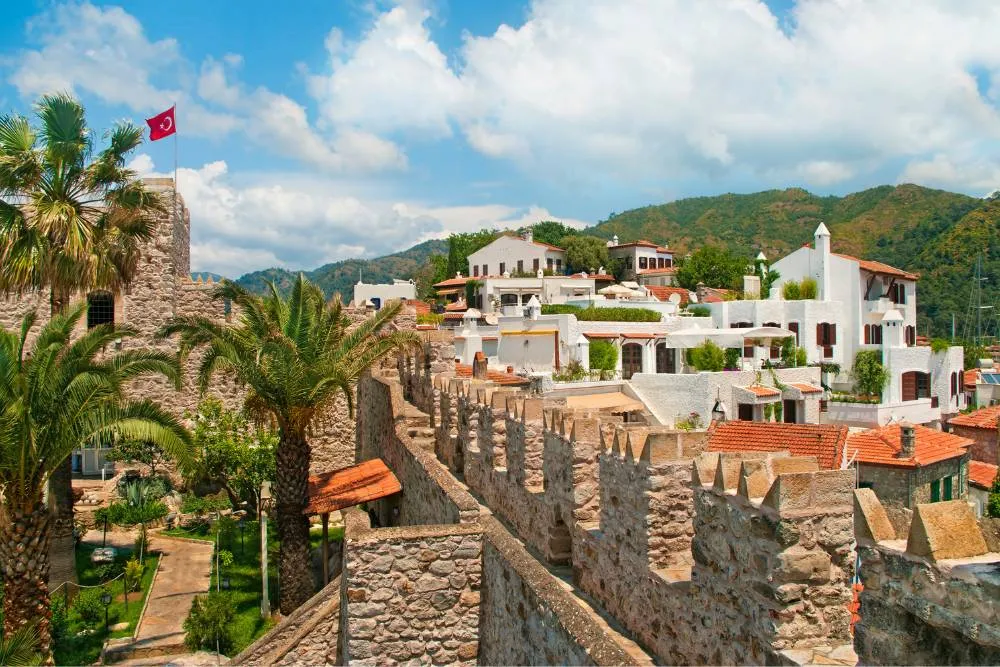Marmaris Castle walls and Old Town — Getty Images