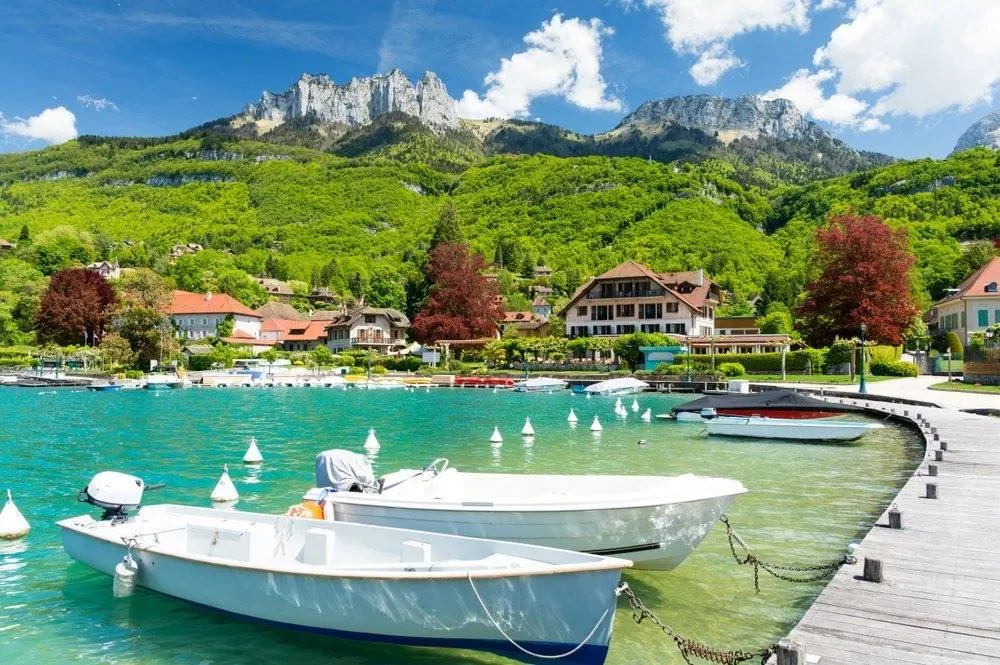 Lake Annecy is one of Europe’s cleanest