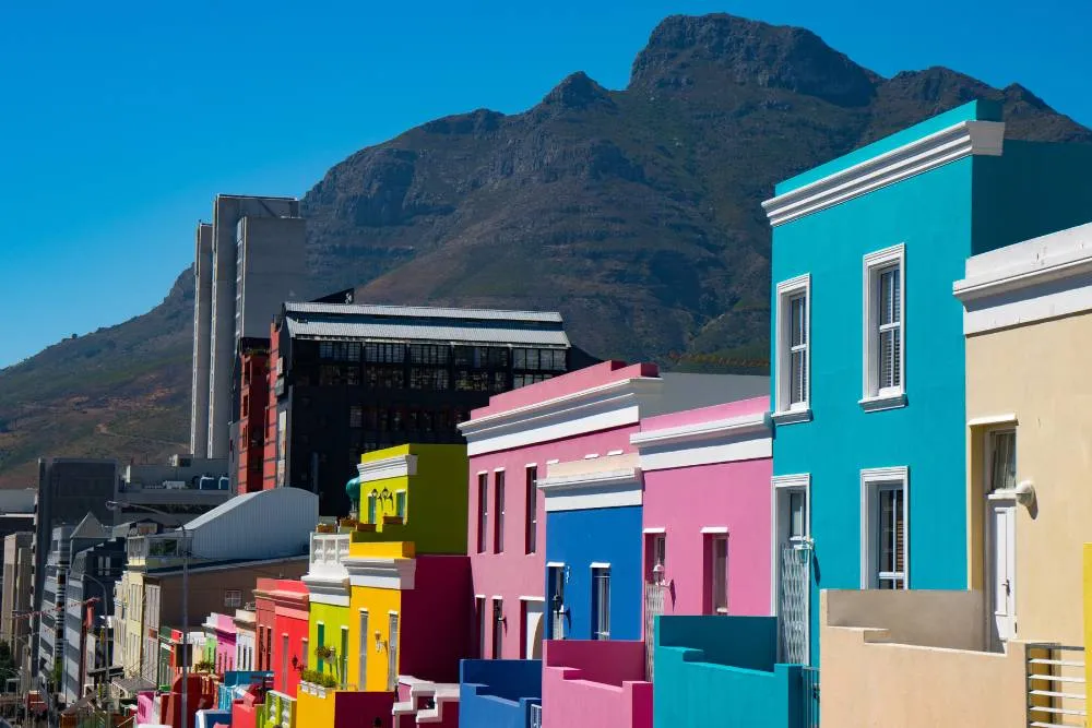 Street of colorful houses in the Bo-Kaap — Getty Images