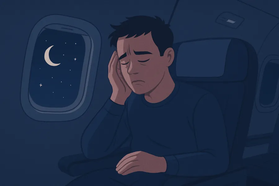 The Real Reason Sleeping on Planes Feels Impossible