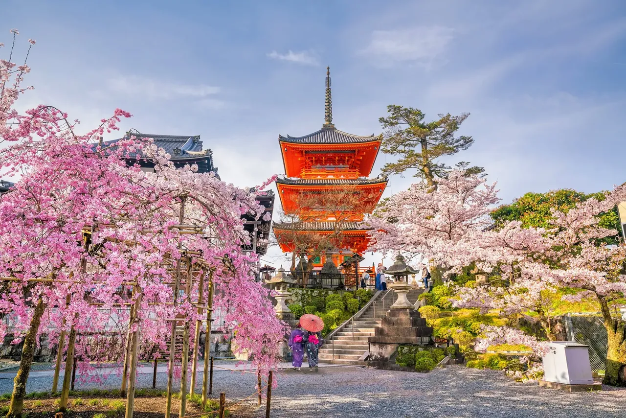 Japan’s ancient capital, Kyoto, is possibly the best place in the country to view the trees in blossom — Shutterstock The 6 best places to travel in April 2019
