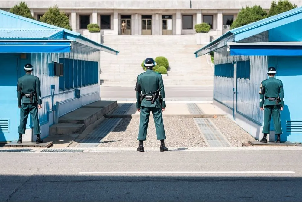 The DMZ from the South Korean side — Shutterstock
