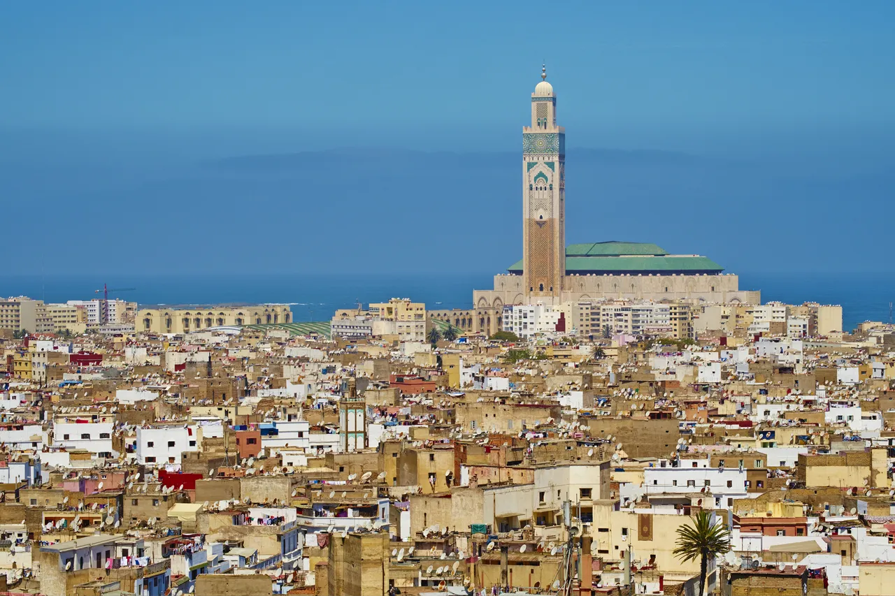 Marruecos, Casablanca, Medina Antigua y Mezquita Hassan II