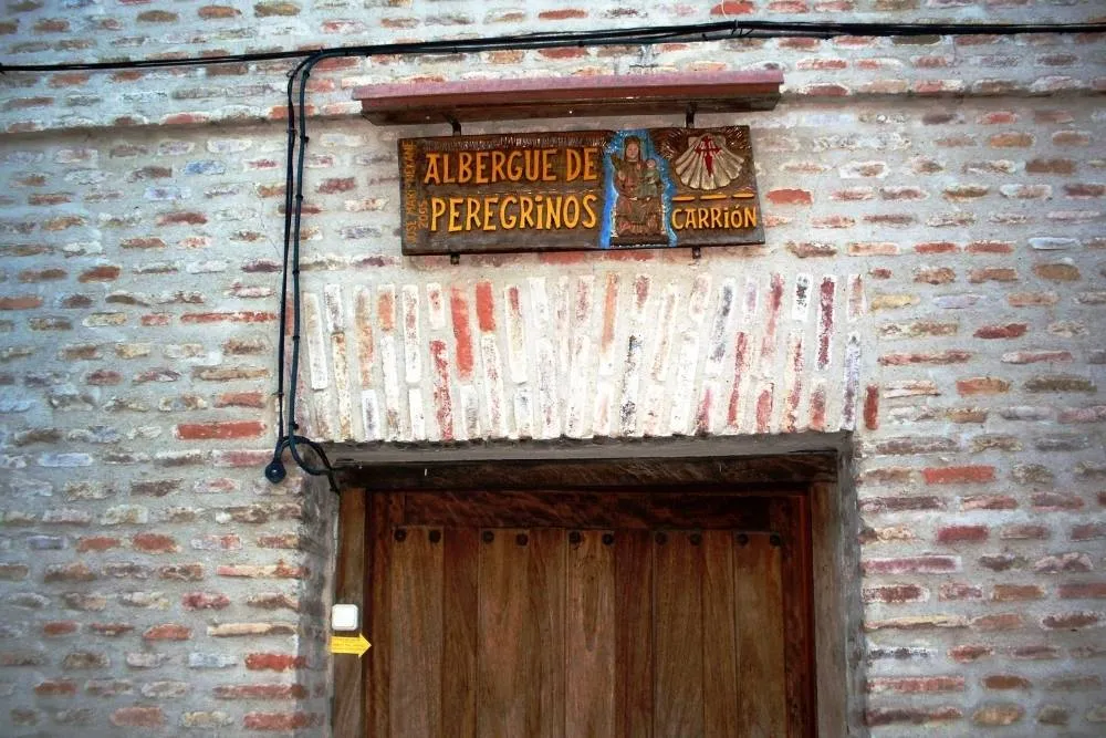 Entrance to an albergue on the Camino de Santiago — Shutterstock