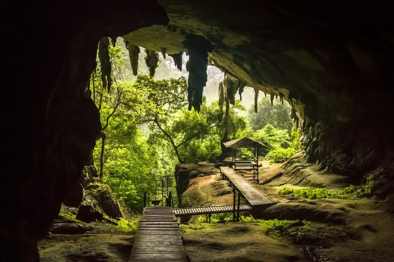 These very huge caverns were also the site of the oldest human remains ever found in Malaysia — Shutterstock Malaysia