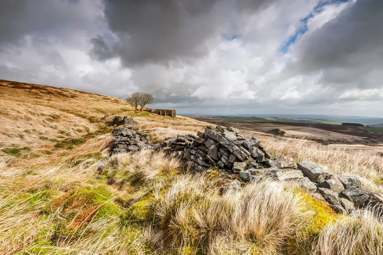 The Yorkshire Moors holds a derelict farmhouse called Top Withens, thought to be the inspiration between Wuthering Heights – Shutterstock 6 best places to travel in August