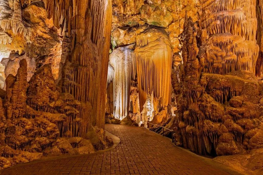Open rain or shine, Luray Caverns have been in the making for millions of years