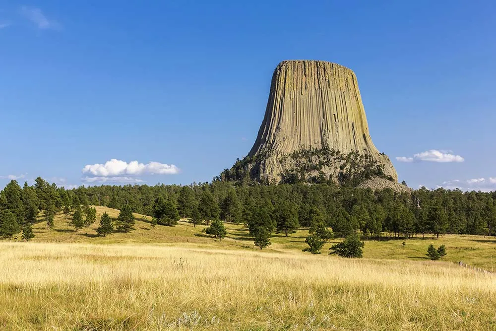 There are a number of historical sites to visit, such as the Devils Tower National Monument