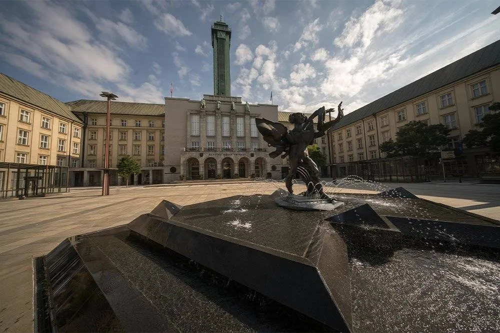 The New Town Hall in Ostrava