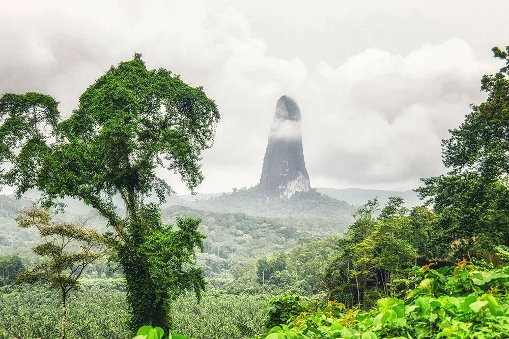 A Cão Grande hegycsúcs, São Tomé és Príncipe