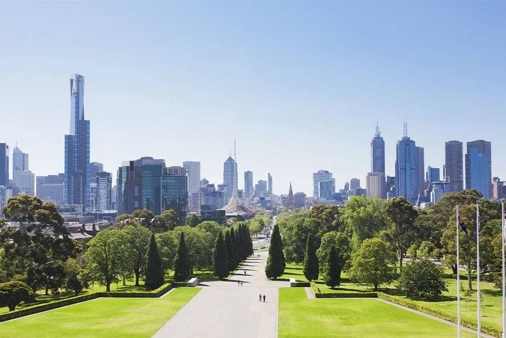 Daytime view of central Melbourne — Shutterstock