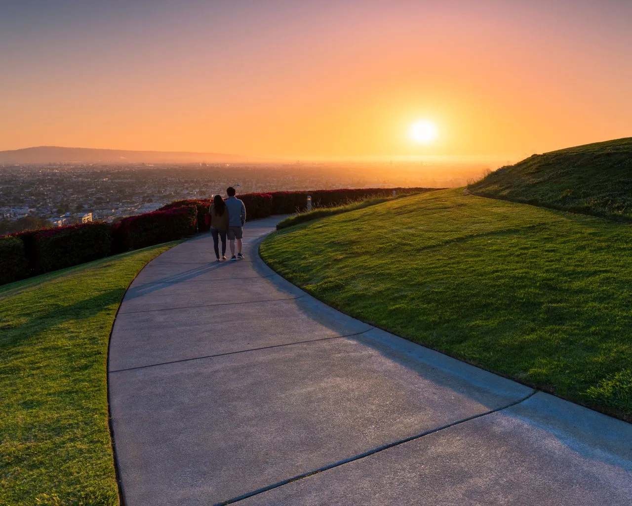 Hill Top Park Long Beach Walk