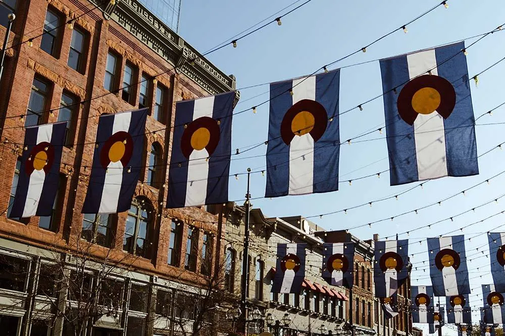 Larimer utca a Colorado állambeli Denverben