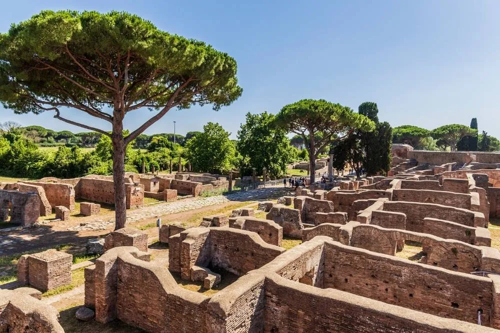Ruins of Ostia Antica — Shutterstock