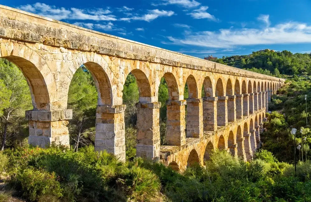 This devil’s bridge is part of the Roman aqueduct built to supply water to the ancient city of Tarraco — Shutterstock