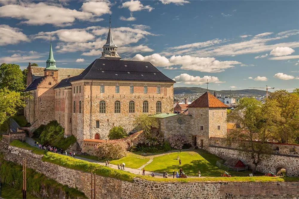 Az Akershus erőd Norvégiában