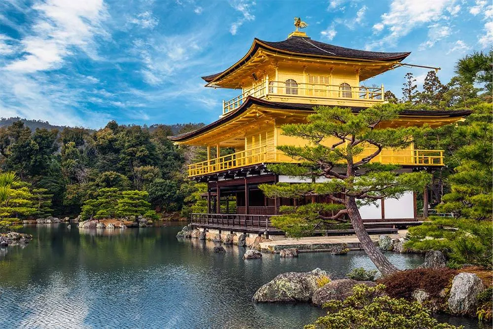 Kinkaku-ji, az “arany templom”