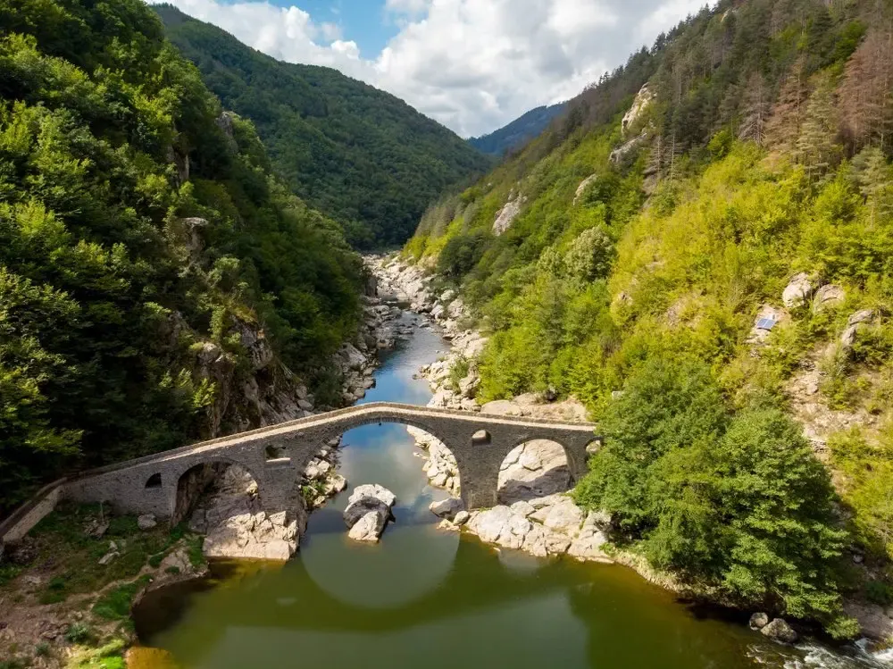 The bridge was constructed upon the remains of an ancient Roman bridge in the 16th century — Shutterstock
