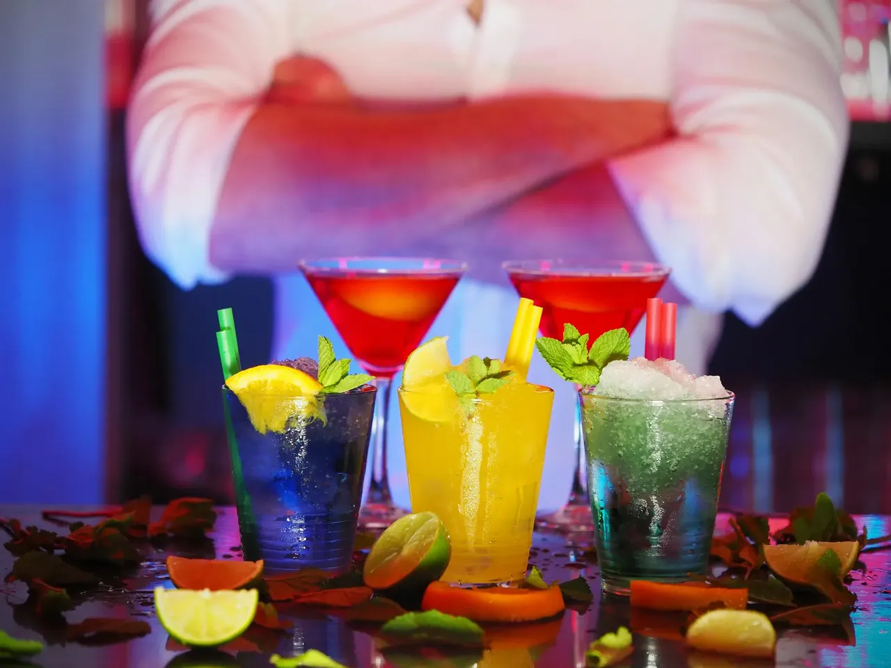 Na zdraví happy hours v Las Vegas, kde mají koktejly extra šmrnc