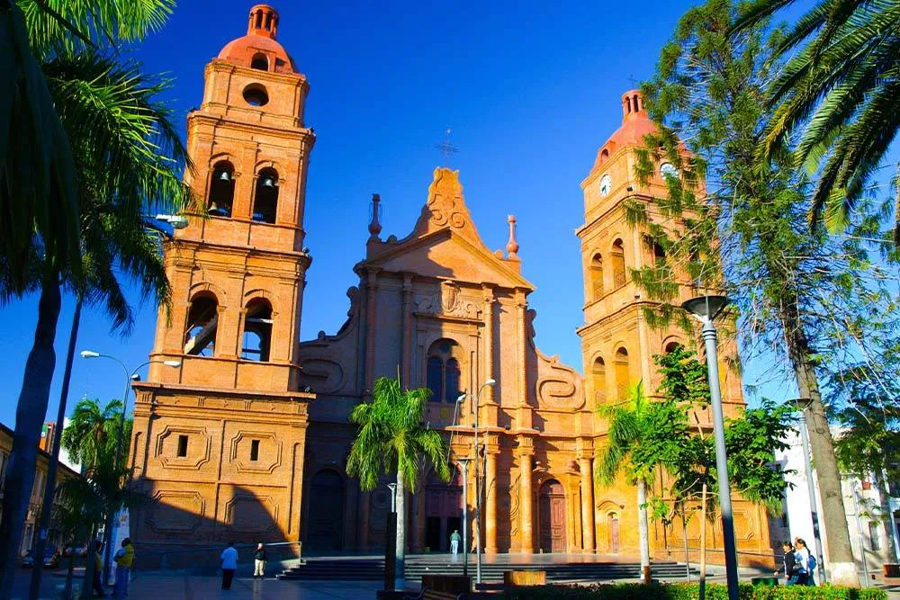 A Szent Lőrinc katedrális bazilika, Santa Cruz de la Sierra