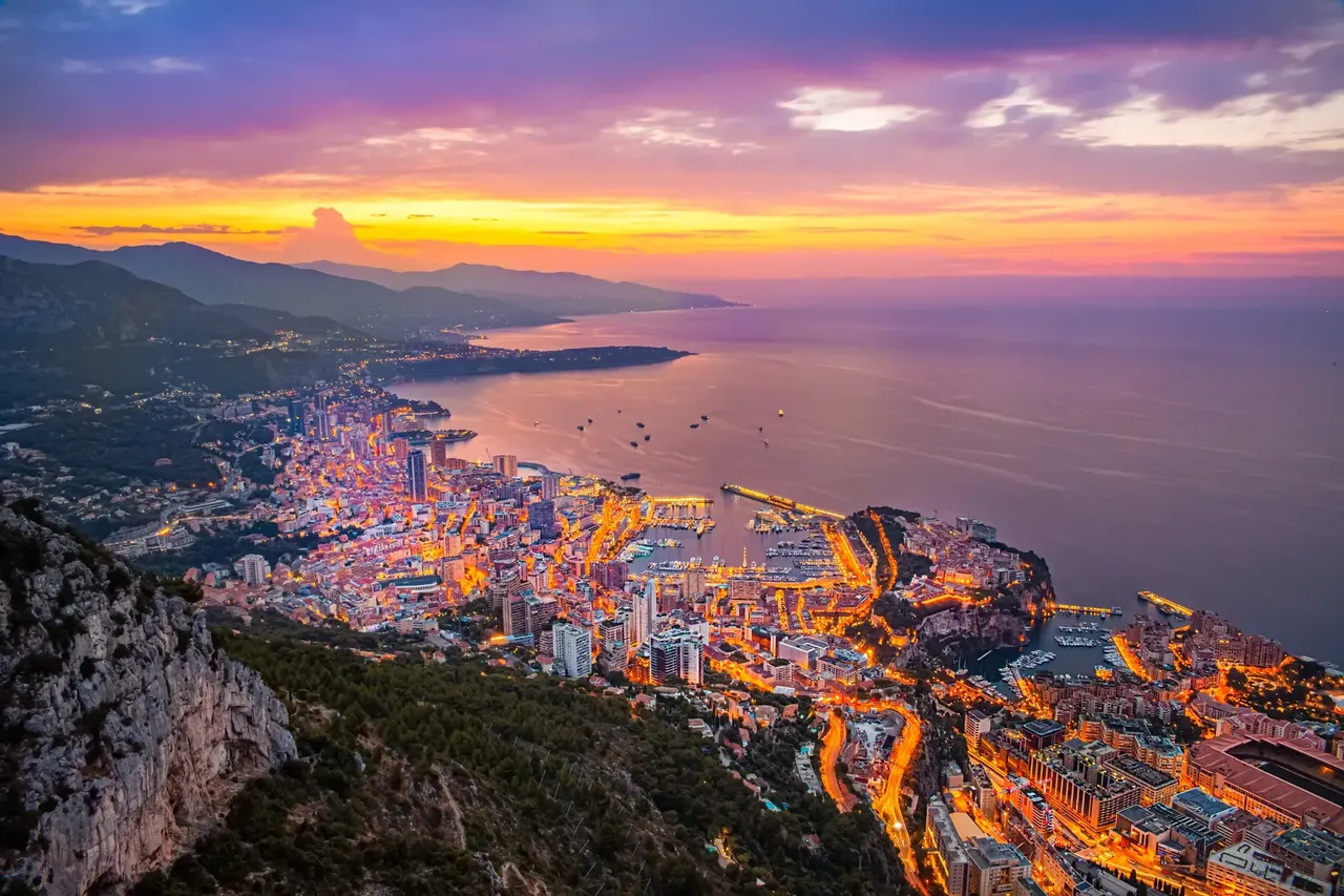 Monaco látkép