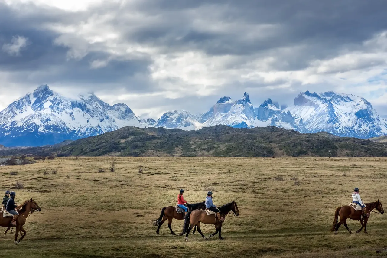 True gaucho and rides through the outstanding nature on a horseback — Shutterstock 6 best places to travel in November
