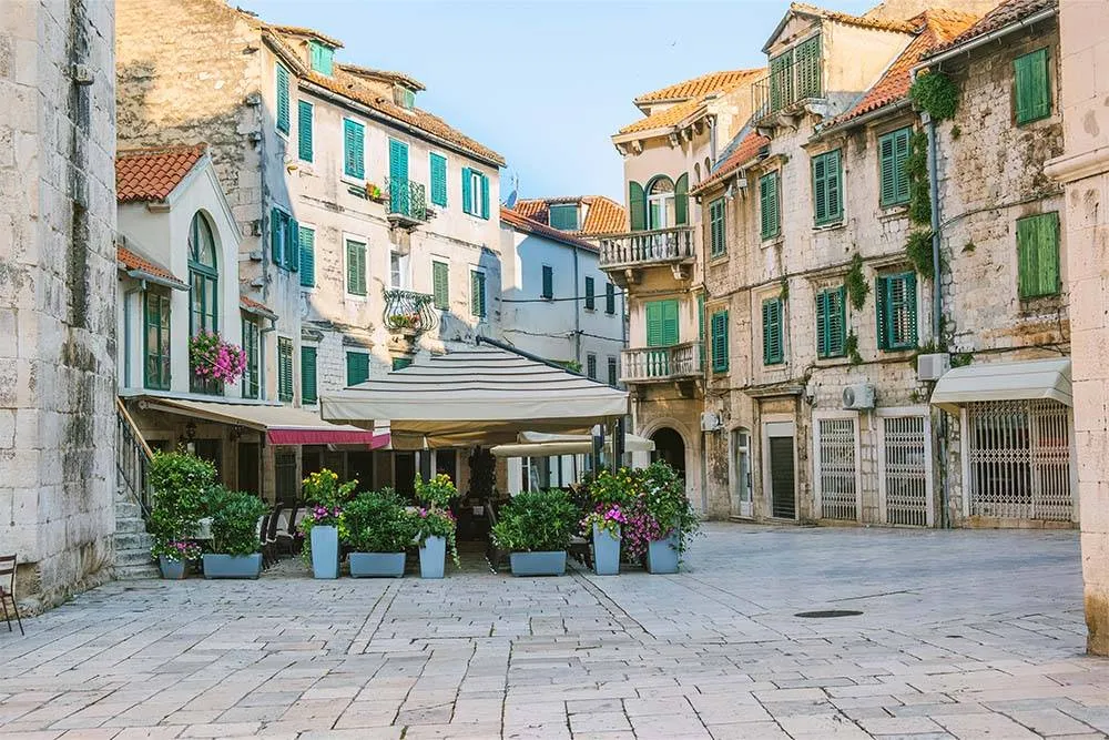 The Fruit Square in Split — Shutterstock