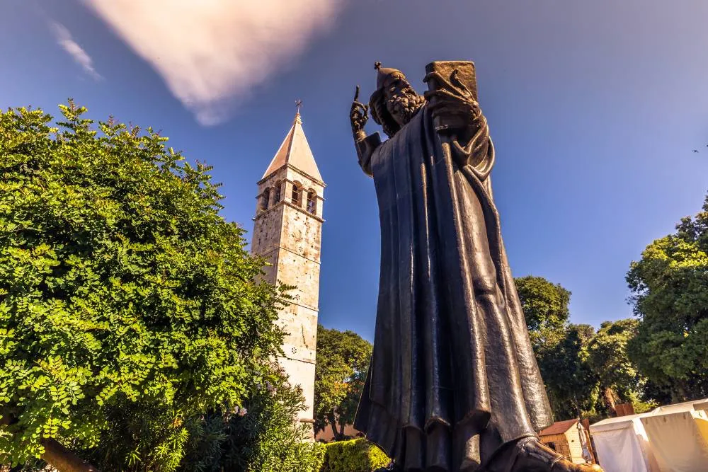 Gregory of Nin statue in Split — Getty Images