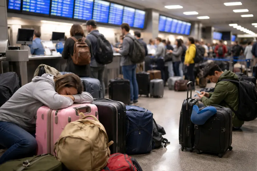 Airline Delays Explained: What to Do When You’re Stuck Overnight