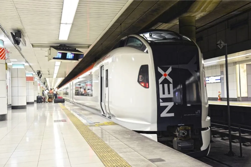 Narita Airport Express (N’EX) train — Shutterstock