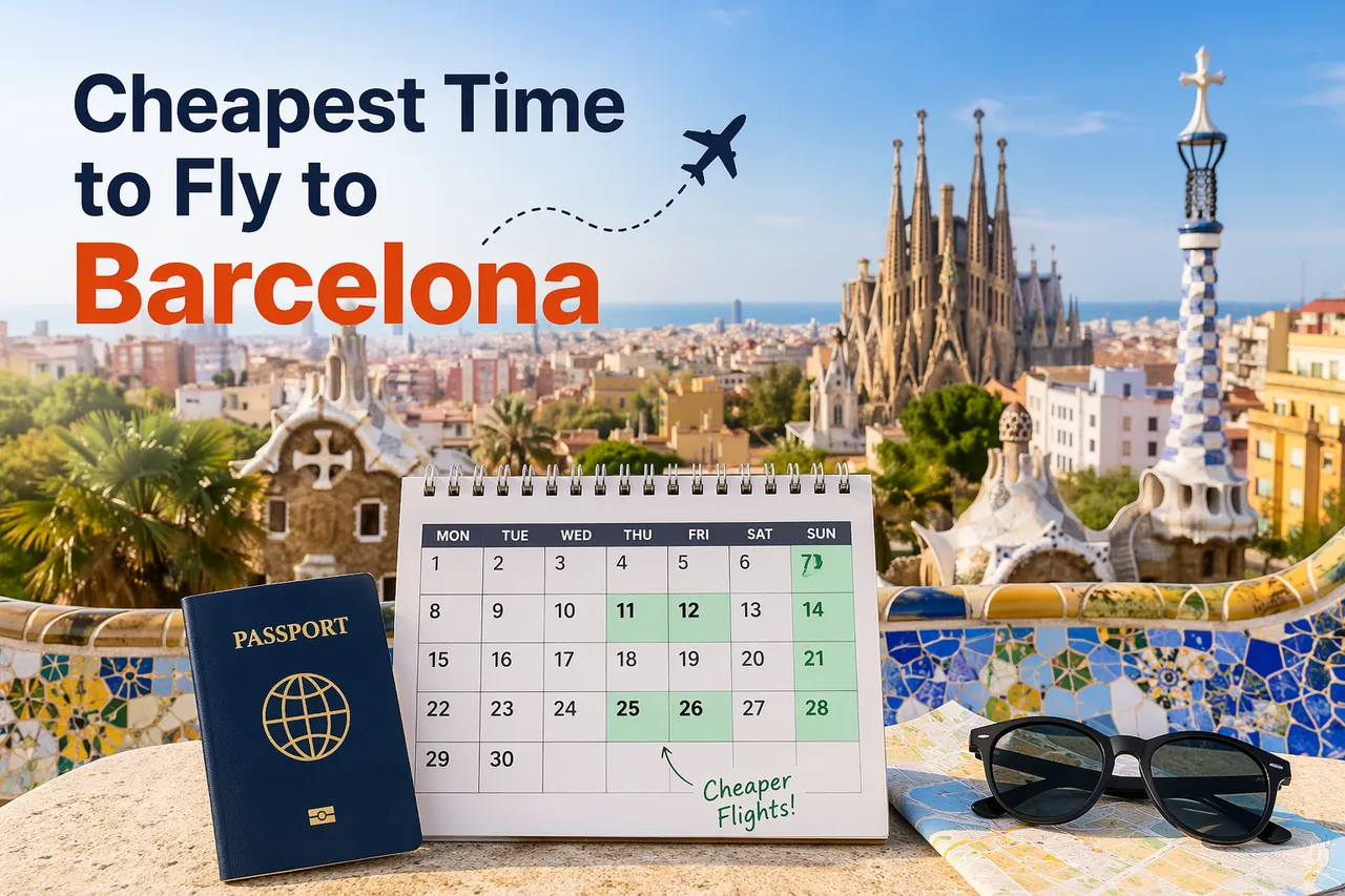 Cheapest Time to Fly to Barcelona