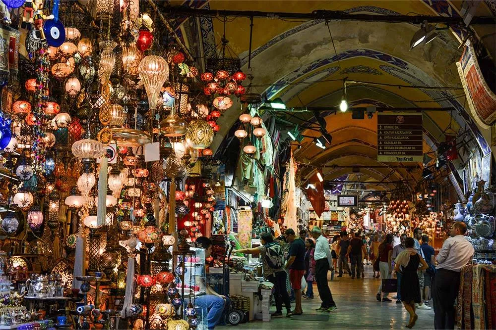 Kryty bazar w Stambule