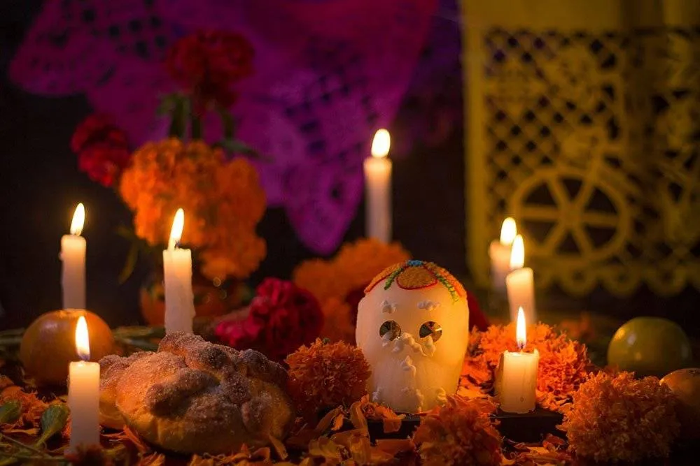 The traditional way to celebrate the festival revolves around making altars and taking them to graveyards and cemeteries — Shutterstock