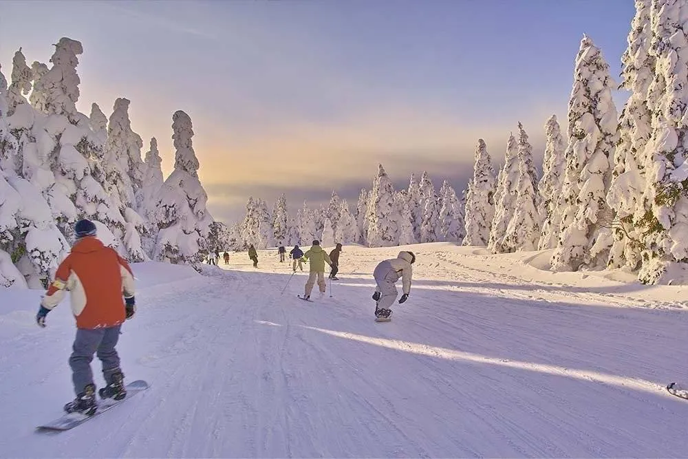 Decembertől májusig a japán Appi Kogen éjszakai síelést és snowboardozást is kínál
