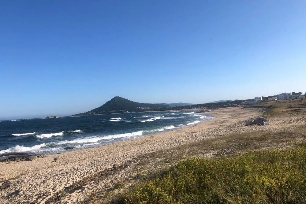 Beach in Arcade, Spain — Dorota Žigová