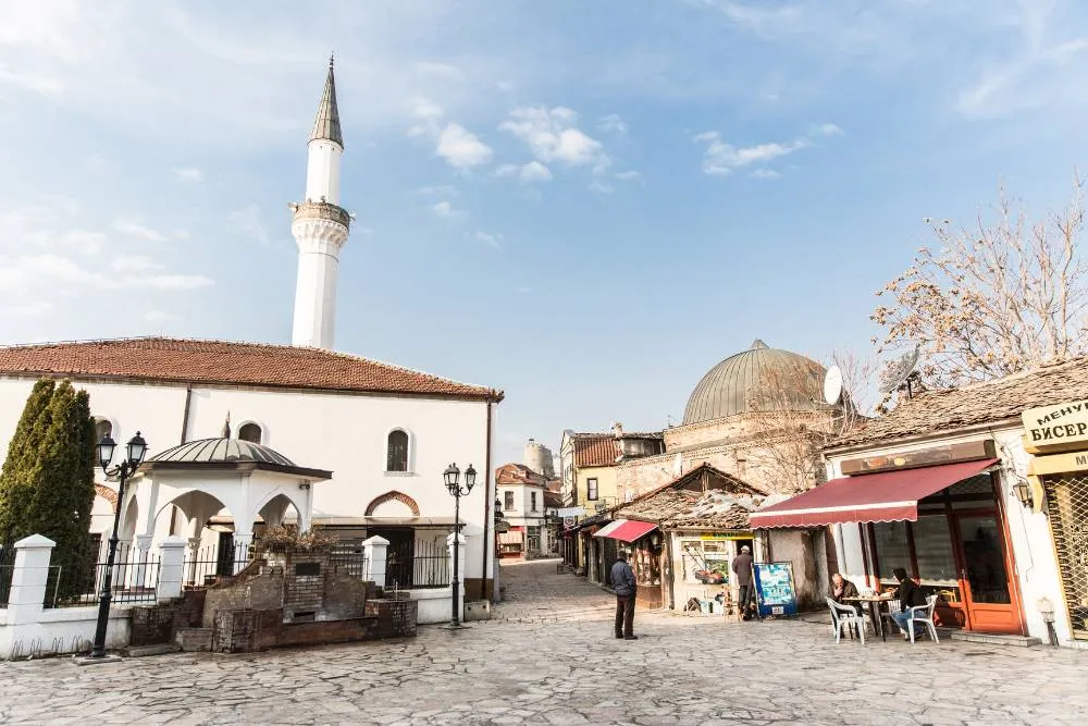 Old Town bazaar in Skopje — Getty Images