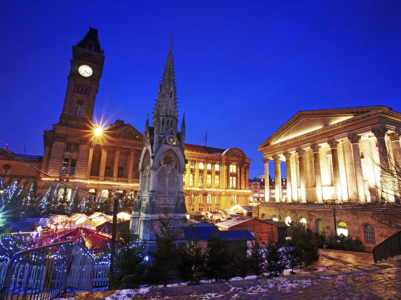 Birmingham Town Square, clocl tower